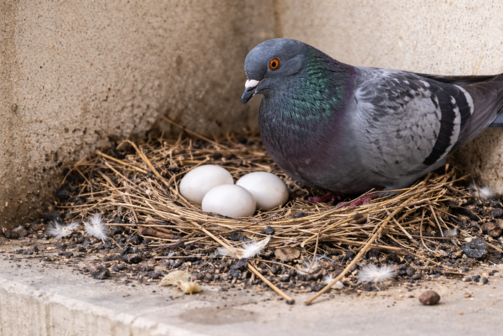 פינוי קן יונים